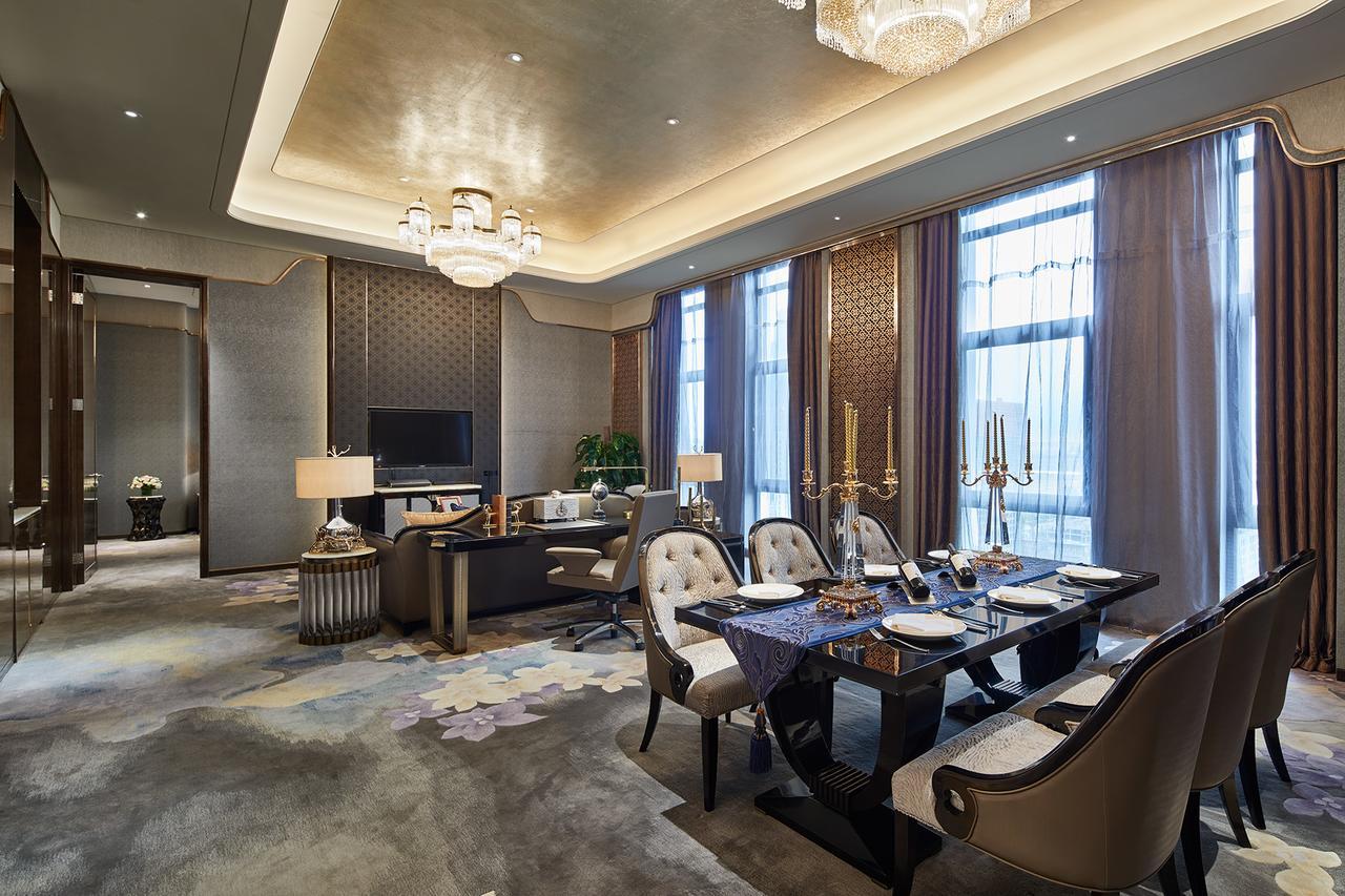 Hotel Wanda Vista Harbin Exterior foto