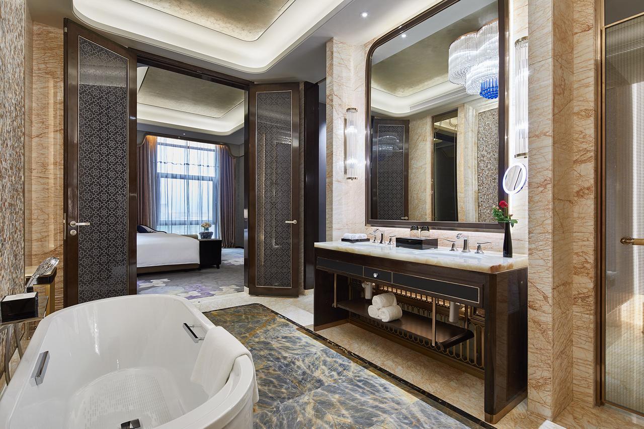 Hotel Wanda Vista Harbin Exterior foto