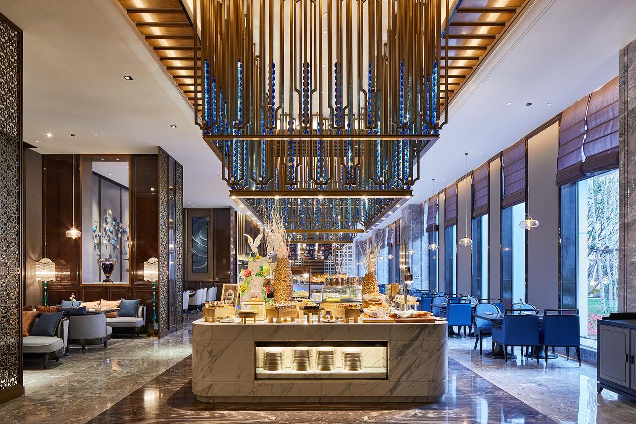 Hotel Wanda Vista Harbin Exterior foto