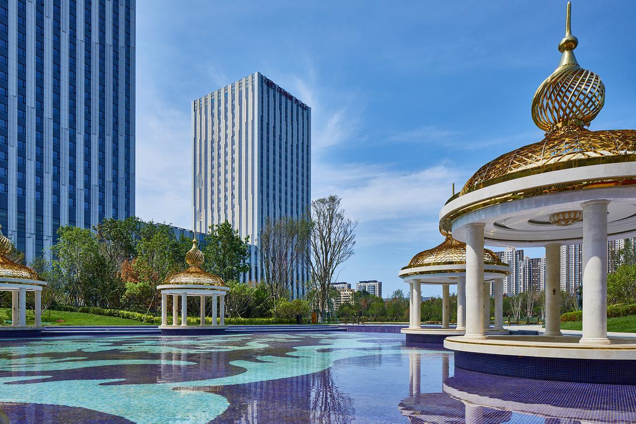 Hotel Wanda Vista Harbin Exterior foto